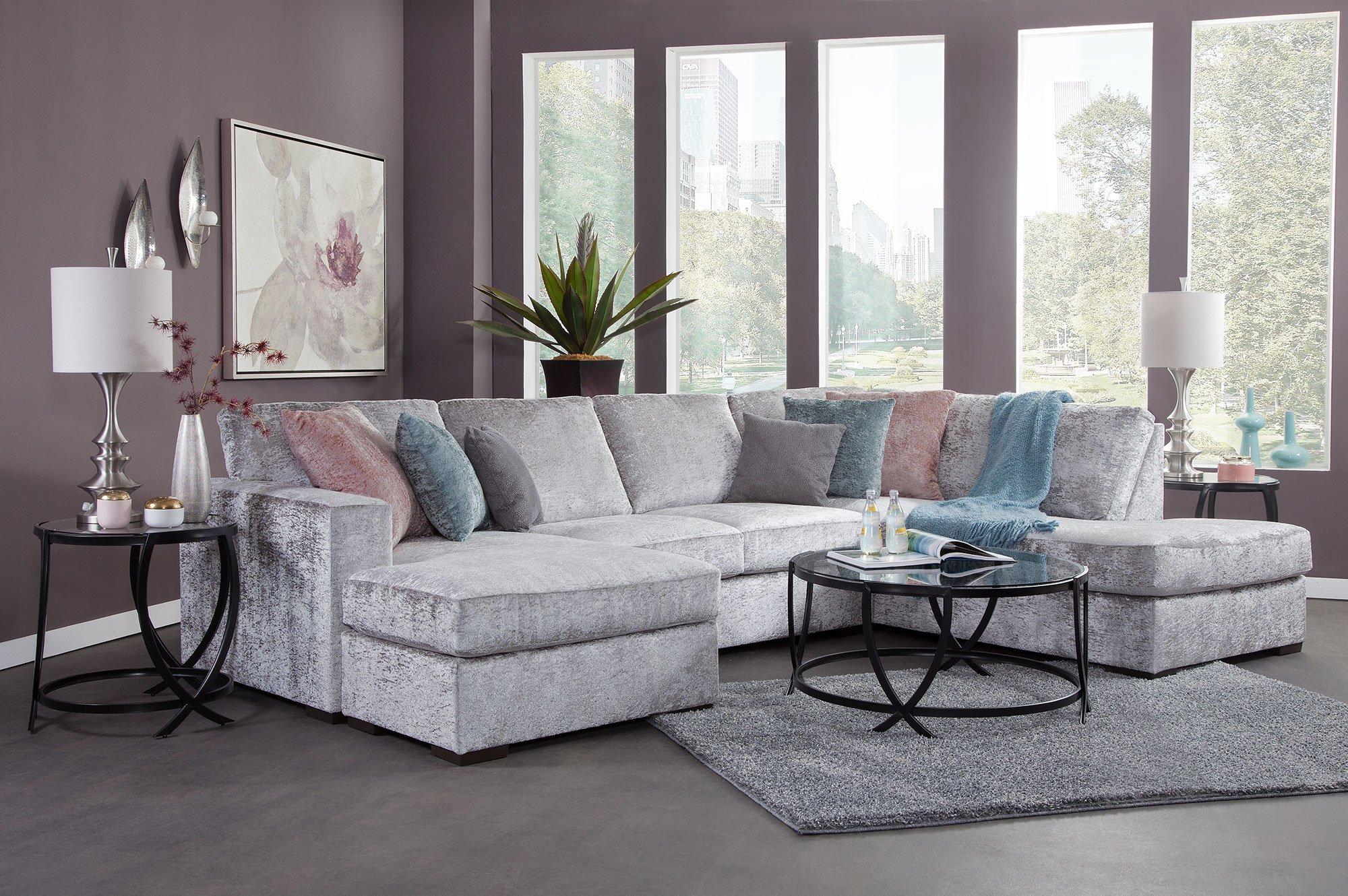 2 deals chaise sectional